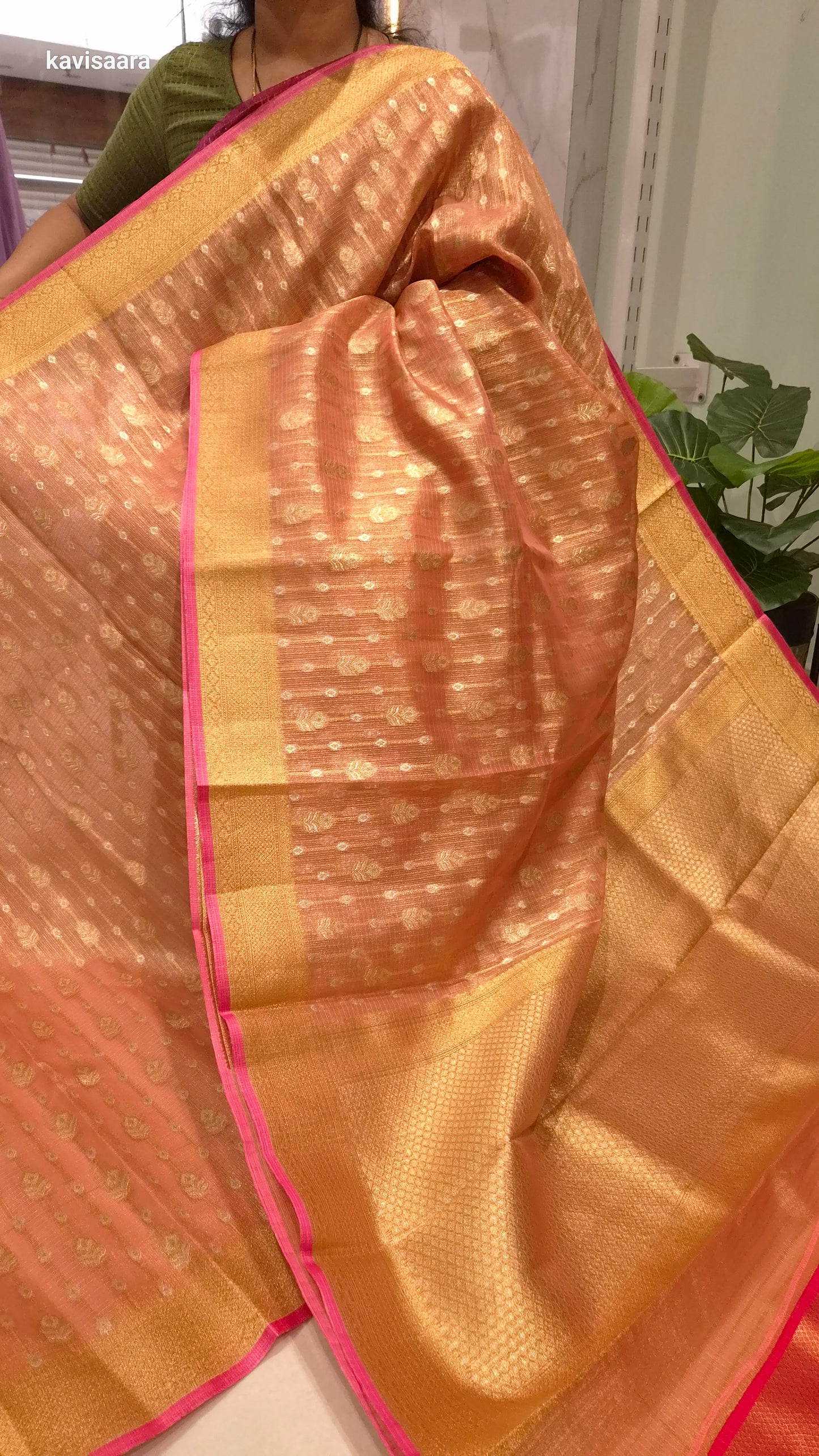Premium zari kota sarees