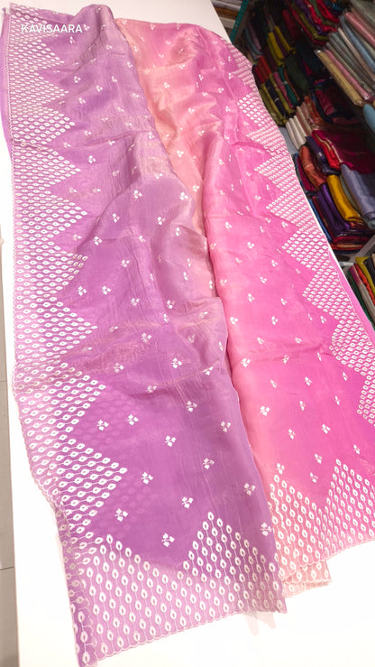 Pure Soft Organza Party wear Sarees