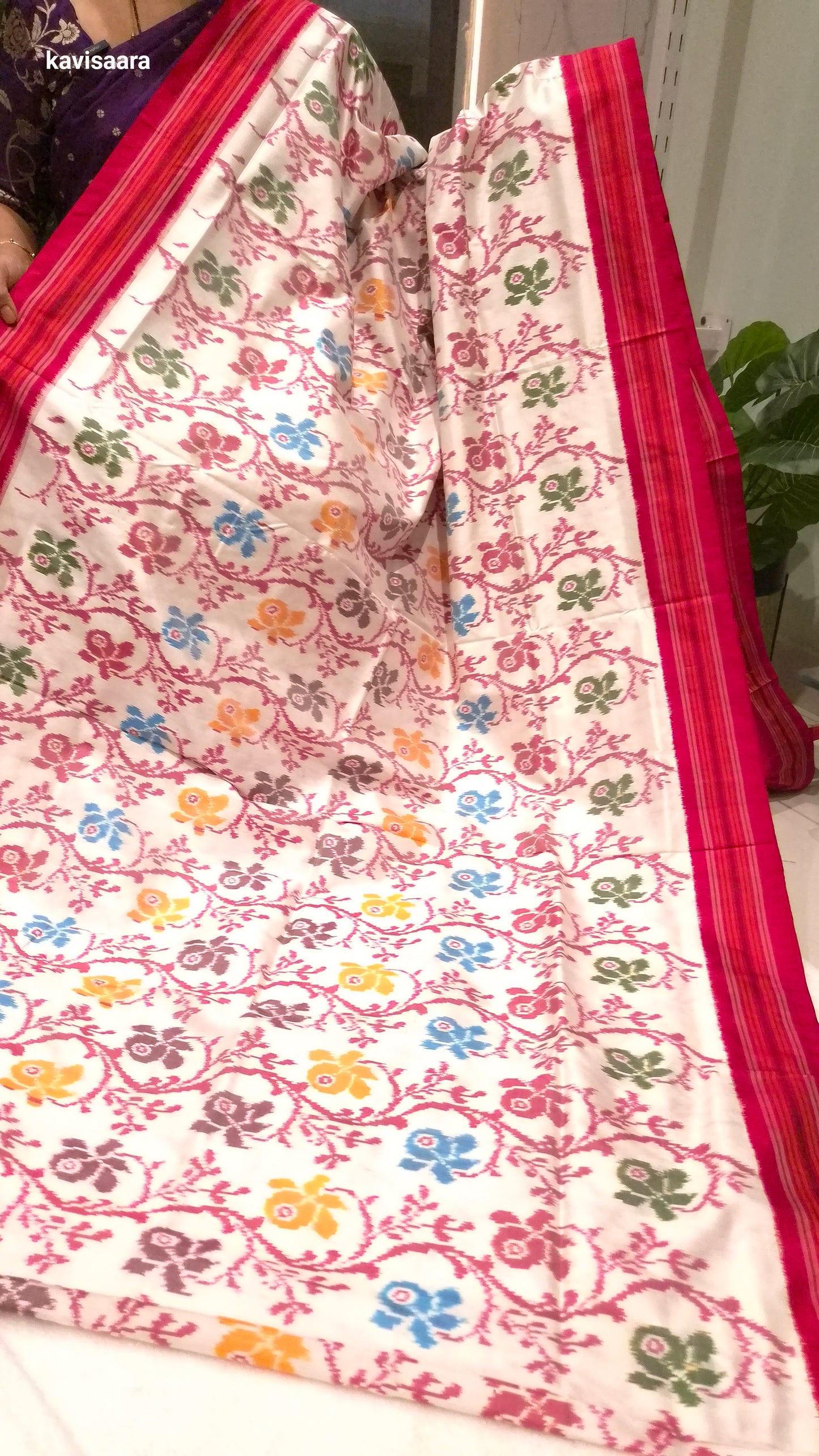 Pure handloom ikkath patola sarees
