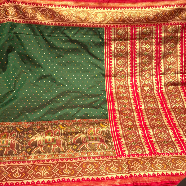 Exclusive Banarasi Silk Saree with Patola Concept