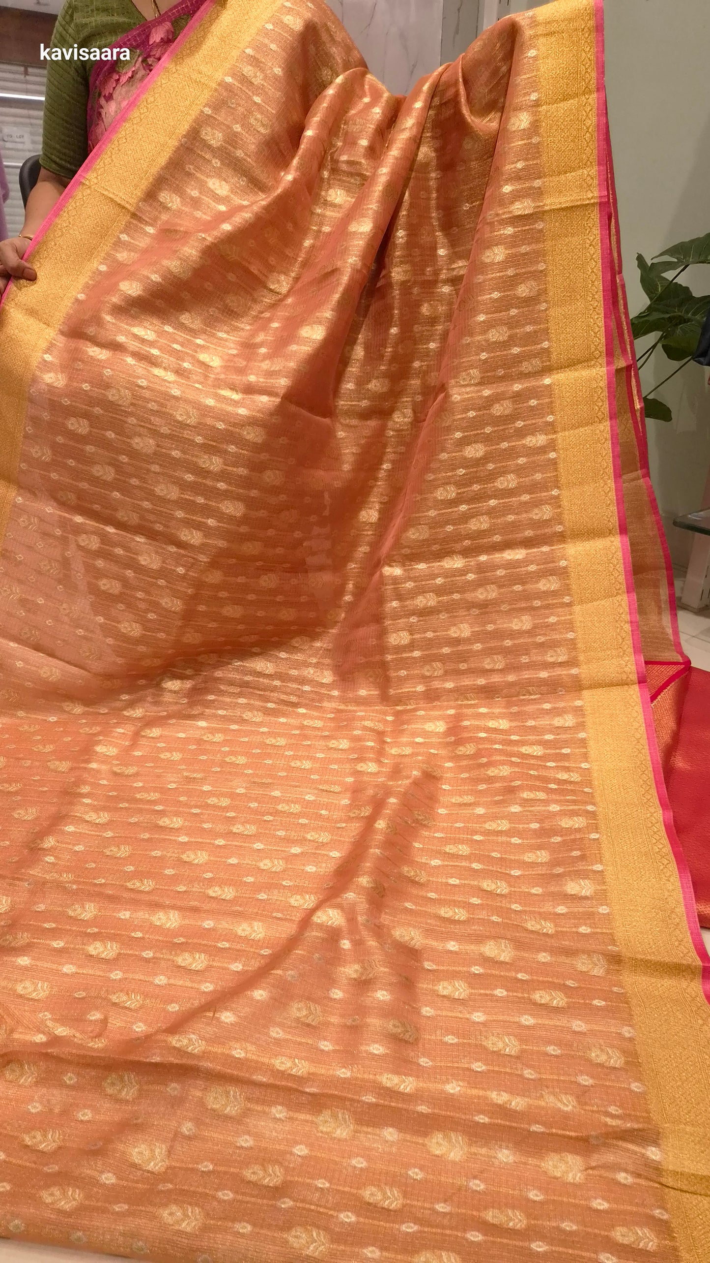 Premium zari kota sarees