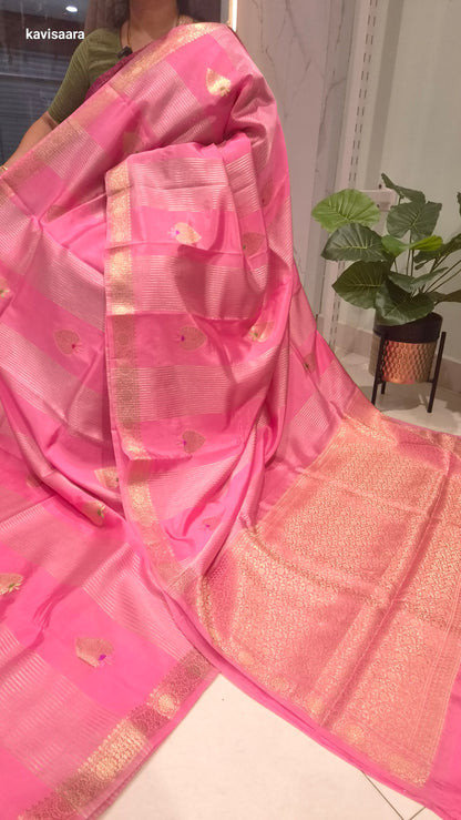 Pure chiniya silk saree