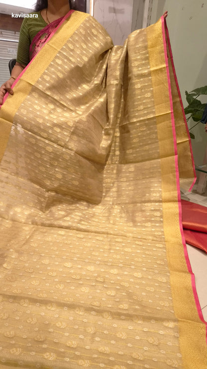 Premium zari kota sarees